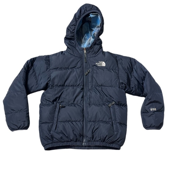THE NORTH FACE 550 SERIES REVERSIBLE PUFFER JACKET